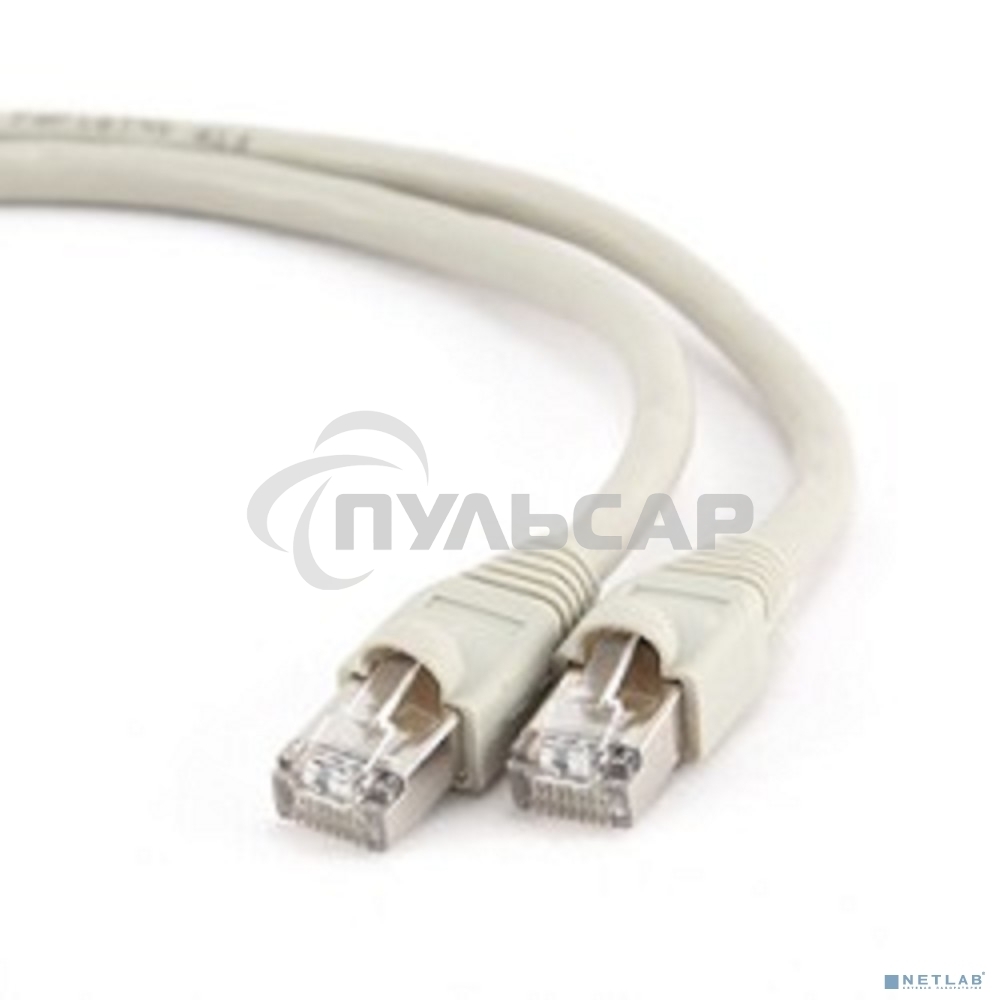 Патч-корд FTP Cablexpert кат.6, 5м, литой, многожильный (серый)