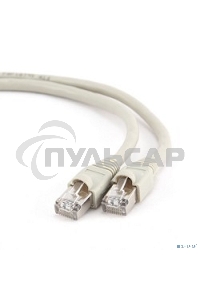 Патч-корд FTP Cablexpert кат.6, 5м, литой, многожильный (серый)