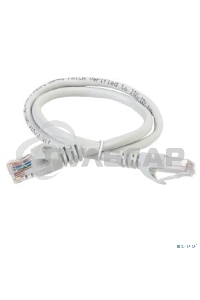 Патч-корд ITK, кат.5Е UTP, 0,5м, серый