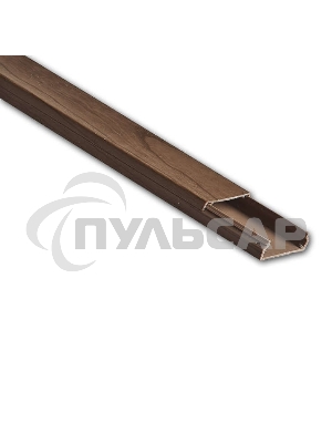 Кабель-канал 40х16 L2000 пластик дуб (темн. основа) Рувинил РКК-40х16-08М
