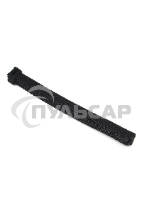 Хомуты-липучки на основе ленты Velcro VT-200x11BK 200 x 11 мм, черные (12 шт.)