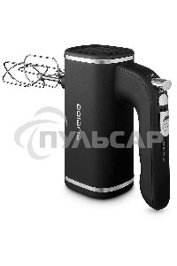 Миксер Polaris PHM 5014 черный Ручной, мощность 500 Вт. Число скоростей 5.