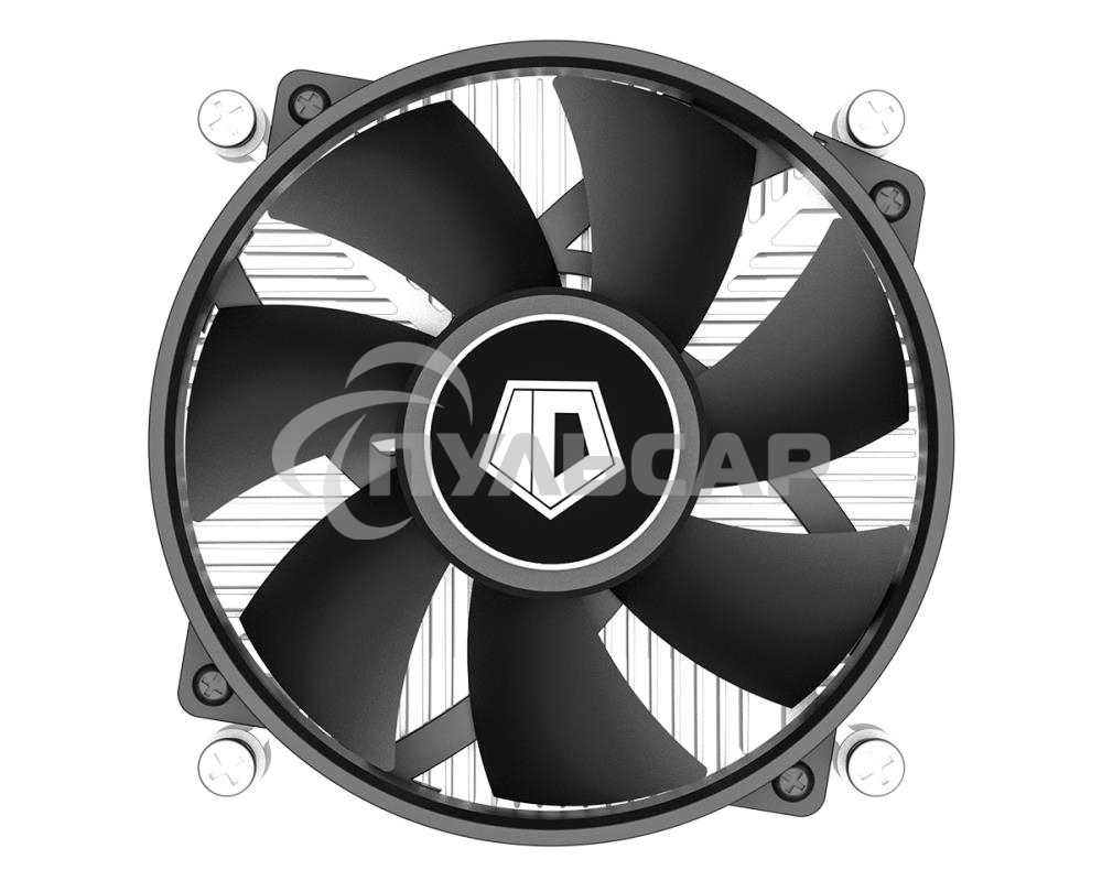 Кулер ID-COOLING DK-17 PWM серебристый/черный 92мм алюминий 2200rpm 26db 4-pin 65W 42мм