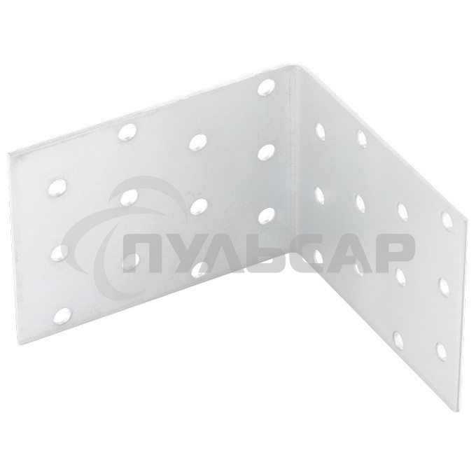 Крепежный уголок равносторонний, KUR 60x60x60 мм, Россия Сибртех