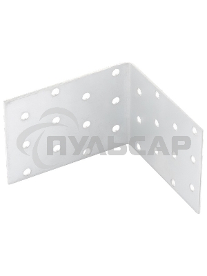 Крепежный уголок равносторонний, KUR 60x60x60 мм, Россия Сибртех