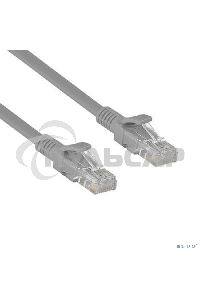 Патч-корд ExeGate UTP-RJ45-RJ45-5e-CU-5M-GY, UTP, cat.5e, 5м, медь, серый