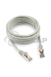 Патч-корд FTP Cablexpert кат.6, 3м, литой, многожильный (серый)