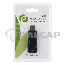 Измеритель мощности USB порта Energenie EG-EMU-03, до 30V/5A, поддержка QC 2.0 и 3.0