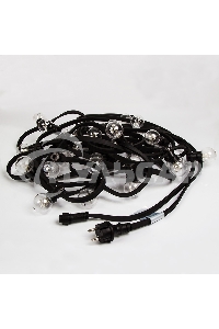 Гирлянда Neon-night LED Galaxy Bulb String 10м, черный каучук, 30 ламп*6 LED синий, влагостойкая IP65