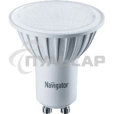 Лампа светодиодная Navigator NLL-PAR16-5-230-3K-GU10 5Вт 3000К тепл. бел. GU10 360лм 170-260В