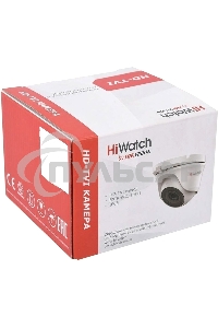 Камера видеонаблюдения HiWatch DS-T203(B) 2.8-2.8мм HD-CVI HD-TVI цветная корп.:белый