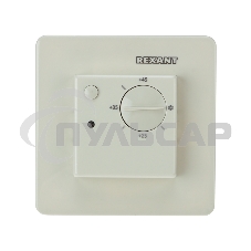 Терморегулятор механический RX-308U (бежевый) (совместим с Schneider серии Unica) Rexant