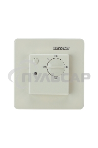 Терморегулятор механический RX-308U (бежевый) (совместим с Schneider серии Unica) Rexant