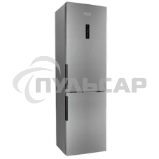 Холодильник Hotpoint HT 7201I MX O3 нержавеющая сталь двухкамерный 239/83 л морозилка снизу, No Frost