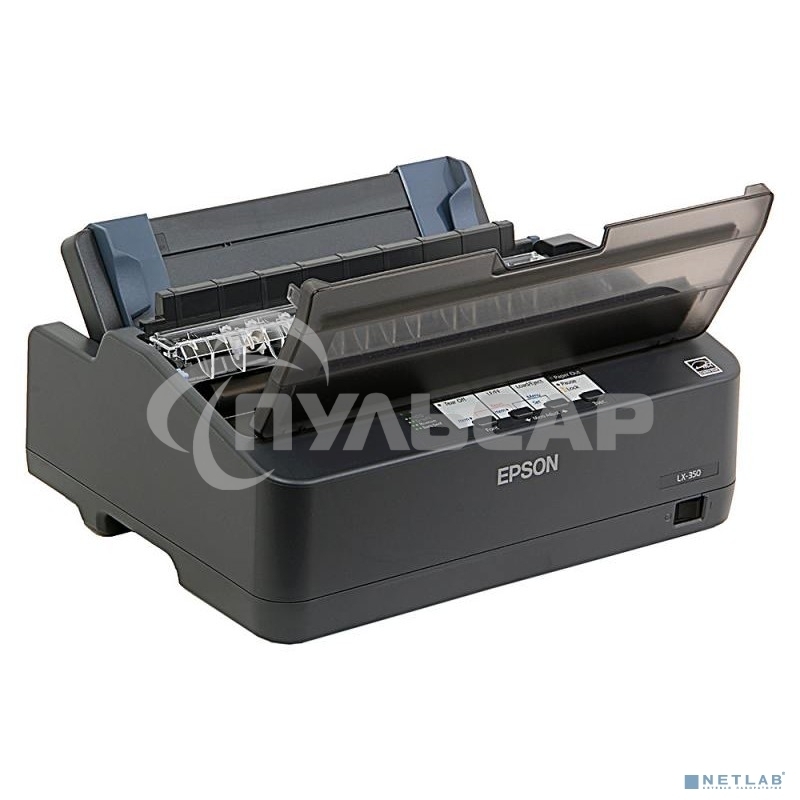 Принтер матричный Epson LX-350 (C11CC24031/C11CC24032), (А4, 357 cps (12 cpi), USB, LPT, COM)