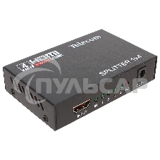 Разветвитель HDMI 1=>4 Telecom <TTS5020>, каскадируемый, 1.4v+3D