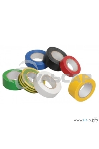 Изолента Iek UIZ-20-10-K52 0,18х19 мм желто-зеленая 20 метров ИЭК