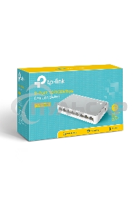 Коммутатор TP-Link SOHO TL-SF1008D Коммутатор 8-port 10/100M mini Desktop Switch, 8 10/100M RJ45 ports, Plastic case
