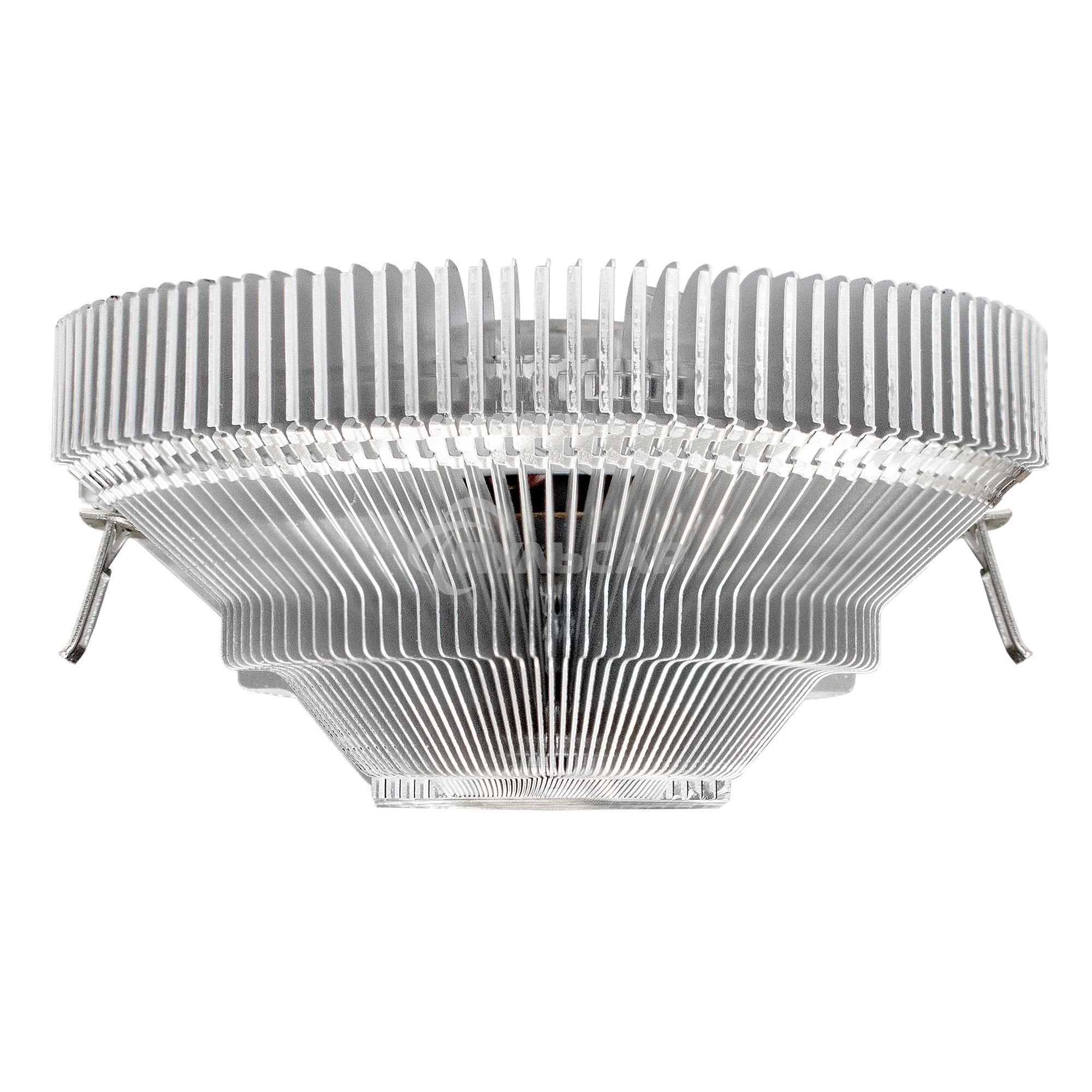 Кулер для процессора ExeGate Wizard EE91-RED серебристый, 90 мм, алюминий, 2200 об/мин, 22 дБ, 3 pin, 75 Вт, 50 мм