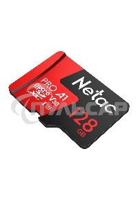 Флеш карта MicroSD card Netac P500 Extreme Pro 128Gb, retail version w/SD adapter