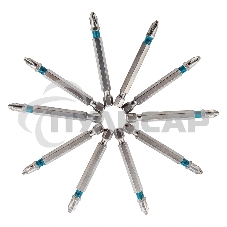 Набор бит GROSS РН2x70, сталь S2, 10шт GROSS 11378