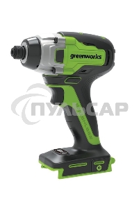 Винтоверт ударный аккумуляторный GreenWorks GD24ID3, 24V, бесщеточный, без АКБ и ЗУ (3802807)
