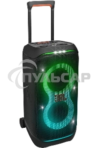 Портативная акустика JBL PartyBox Stage 320 (1.0 2 x 120 Вт, Bluetooth, AUX, USB, 6.3 мм jack, RGB подсветка, IPX4, JBLPBSTAGE320UK)
