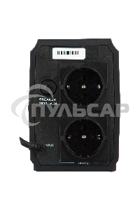 Источник бесперебойного питания ExeGate EP244541RUS Power Back BNB-400 400VA, черный, 2 евророзетки