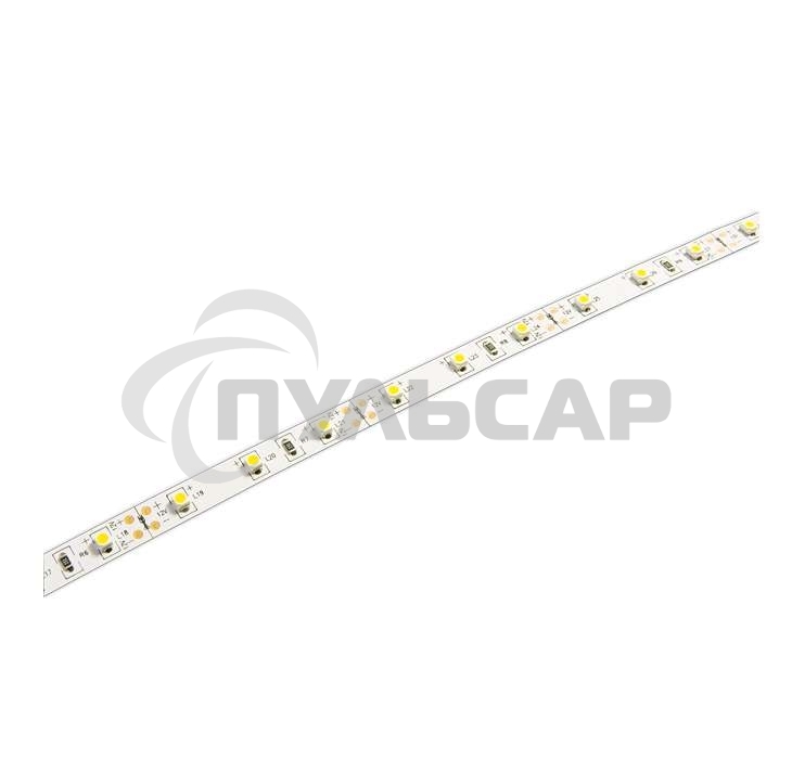 Лента светодиодная PLS 2835/60-12V-W 6Вт/м IP20 белый  (уп.5м) JazzWay 2858009
