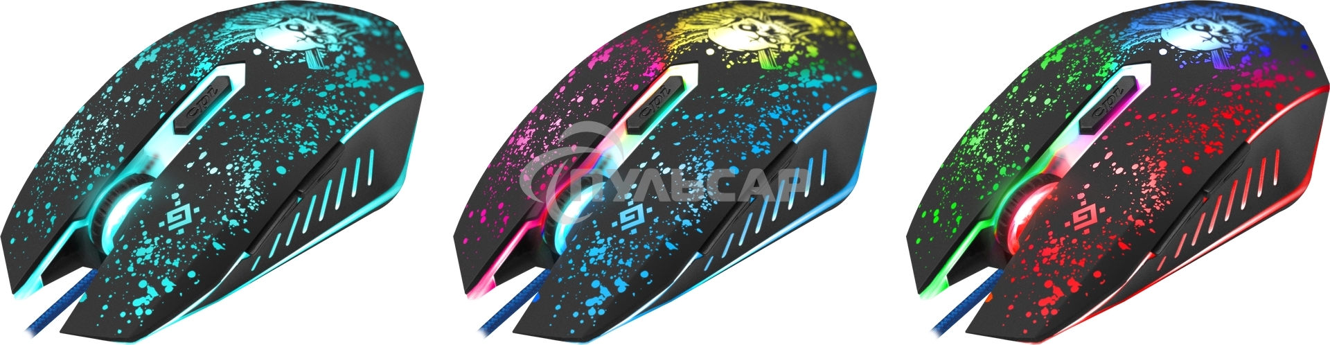 Игровой комплект Defender Tor MHP-127 мышь+клав.+гарн.+ков.+колонка