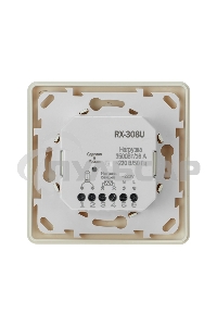 Терморегулятор механический RX-308U (бежевый) (совместим с Schneider серии Unica) Rexant