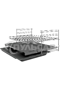 Духовой шкаф электрический Bosch HBF534ES0Q нержавеющая сталь, встраиваемый