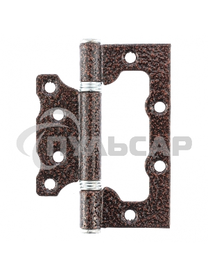 Петля накладная ПНУ-100, антик медь, 4шт. (Металлист) Россия