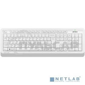 Комплект клавиатура + мышь A4 Fstyler FG1010 клав:белый/серый мышь:белый/серый USB беспроводная Multimedia