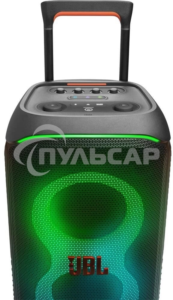 Портативная акустика JBL PartyBox Stage 320 (1.0 2 x 120 Вт, Bluetooth, AUX, USB, 6.3 мм jack, RGB подсветка, IPX4, JBLPBSTAGE320UK)