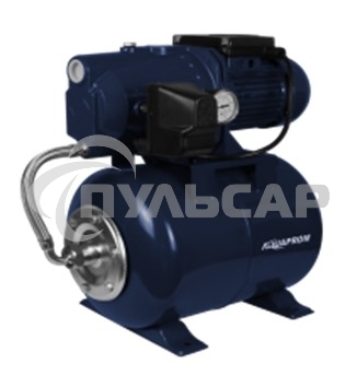 Насосная станция AQUAPROM NS-80L/AP10 автоматическая, Мощность 800 Вт, Материал рабочего колеса (крыльчатки) пластик, Материал корпуса насоса чугун.