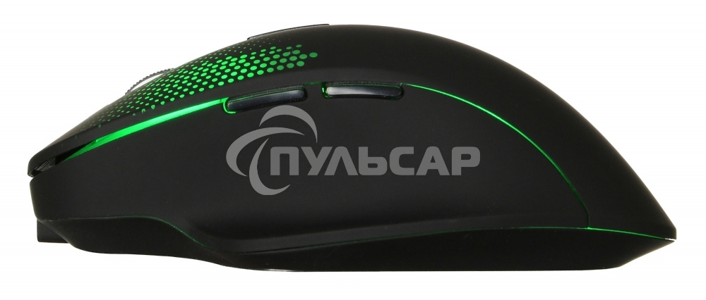 Мышь беспроводная Oklick 636LWC черный, 2400 dpi, радиоканал, USB/USB-C, кнопки - 6