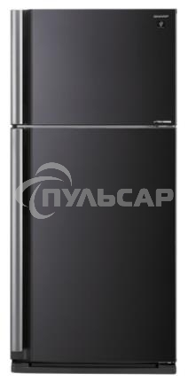 Холодильник Sharp SJ-XE59PMBK черный двухкамерный 430/148 л морозилка сверху