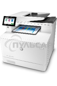 МФУ лазерное HP Color LaserJet Pro M480f (3QA55A), A4, цветной, печ. до 27 стр/мин., скан. до 29 стр/мин. (ч/б) 20 стр/мин. (цвет), 600 x 600 dpi, USB, RJ-45, Air Print, Mopria