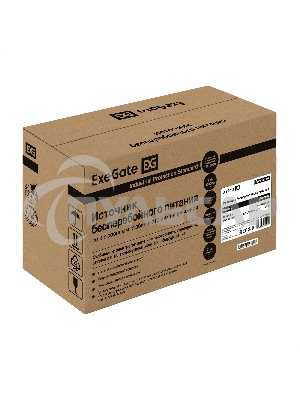 Источник бесперебойного питания ExeGate SpecialPro UNB-1000.LED.AVR.1SH.2C13.RJ.USB 1000VA/550W, LED, AVR,1*Schuko+2*C13, RJ45/11,USB, металлический корпус, черный