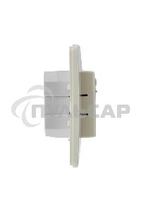 Терморегулятор механический RX-308U (бежевый) (совместим с Schneider серии Unica) Rexant