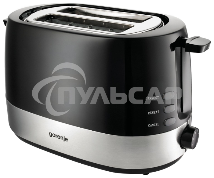 Тостер Gorenje T850BK 850Вт черный/серебристый
