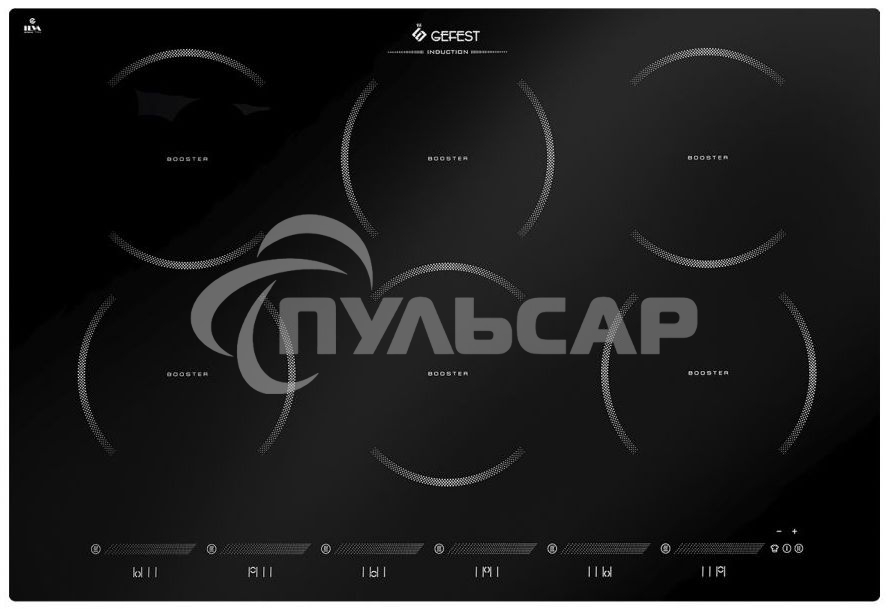 Индукционная варочная панель Gefest ПВИ 4323 черный