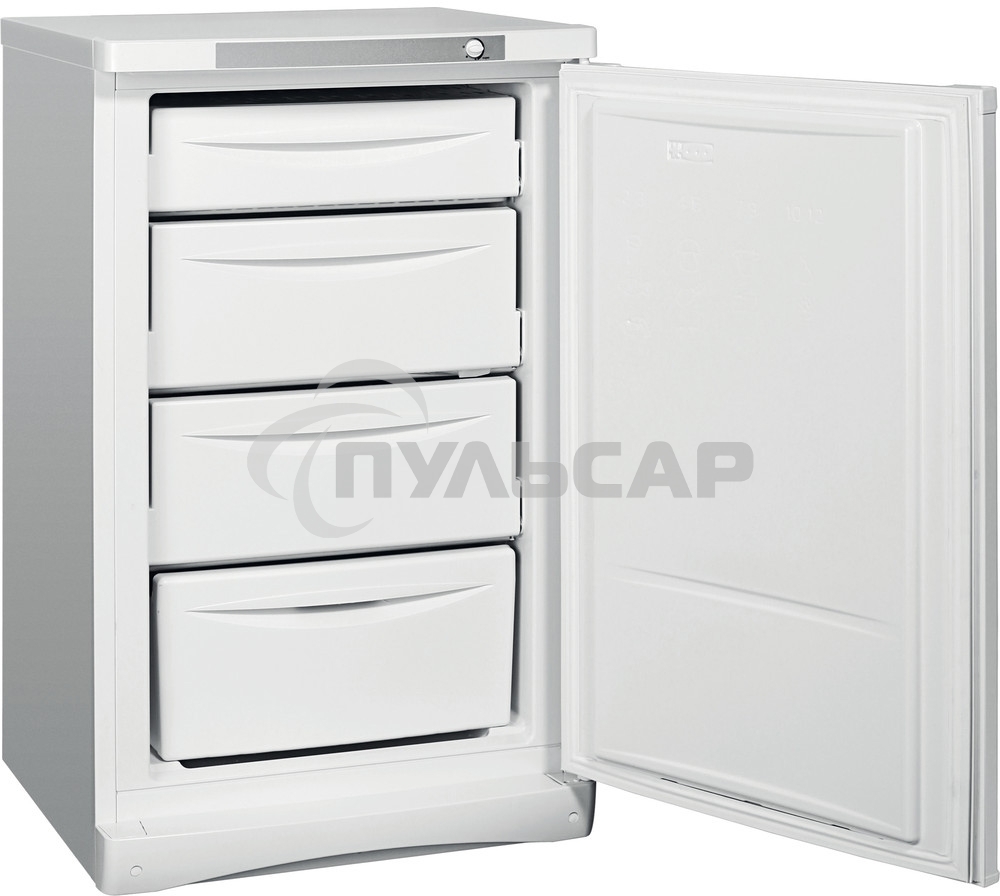 Морозильная камера Indesit SFR 100.001 белый, 118л, 4 ящика