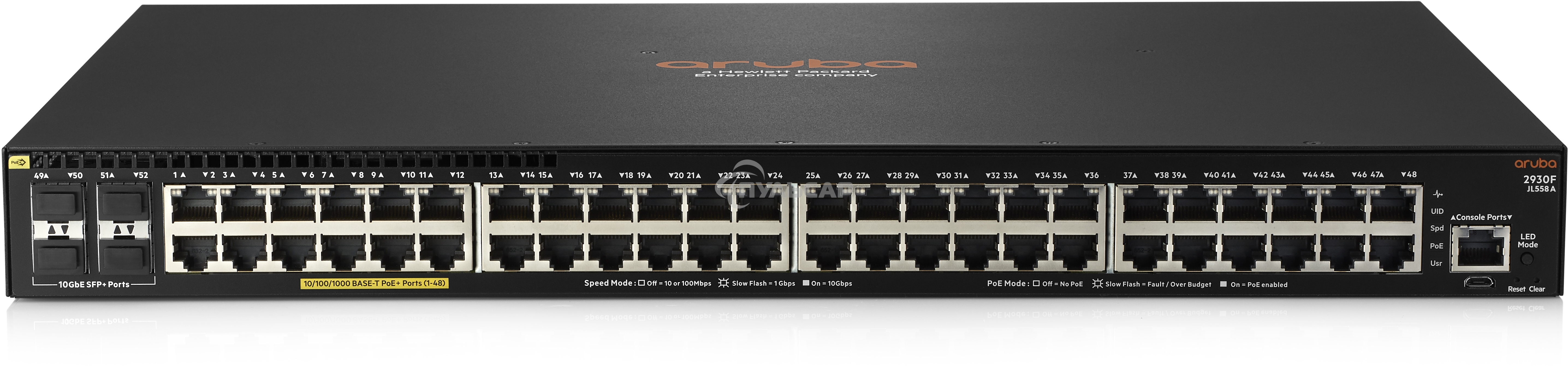 Коммутатор Aruba 2930F 48GPoE+4SFP+740W Swch