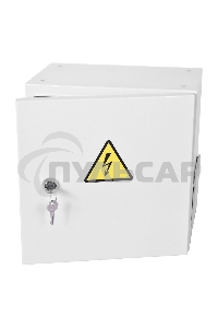 Шкаф ЭКОНОМ уличный всепогодный настенный укомплектованный (В400 Ш400 Г210), комплектация T2-IP65