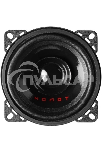 Колонки автомобильные Ural Молот АС-М100 (без решетки) 110Вт 91дБ 4Ом 10см (4дюйм) (ком.:2кол.) широкополосные однополосные