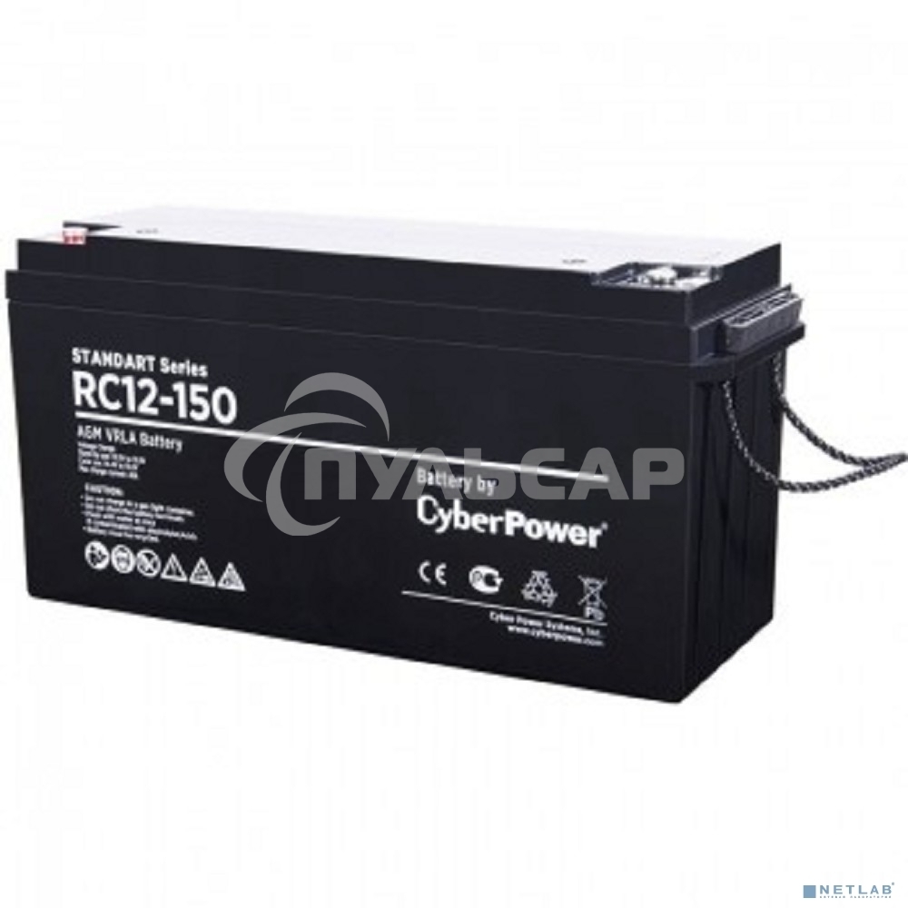 Батарея SS CyberPower Standart series RC 12-150 / 12V 155 Ah