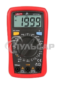 Цифровой мультиметр UNI-T UT131D Напряжение переменного/постоянного тока (250 В); постоянный ток (10А); Сопротивление (200 МОм); NCV, ручной диапазон