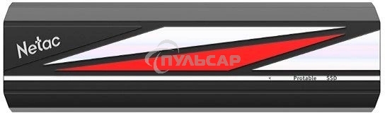 Внешний SSD Netac ZX20L, 256 GB, USB 3.2 Gen 2x2 Type-C, R/W 2000/1800, черный